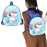 Kindergarten Cute Cartoon Kids School Bag for Boys and Girls (Blue)